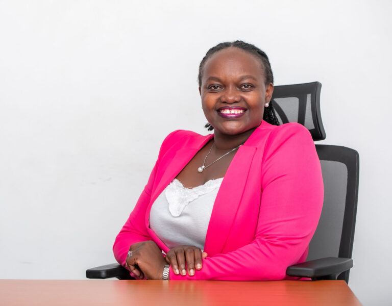 The New Diocesan Treasurer, Mrs. Sarah Munezero Duhimbaze